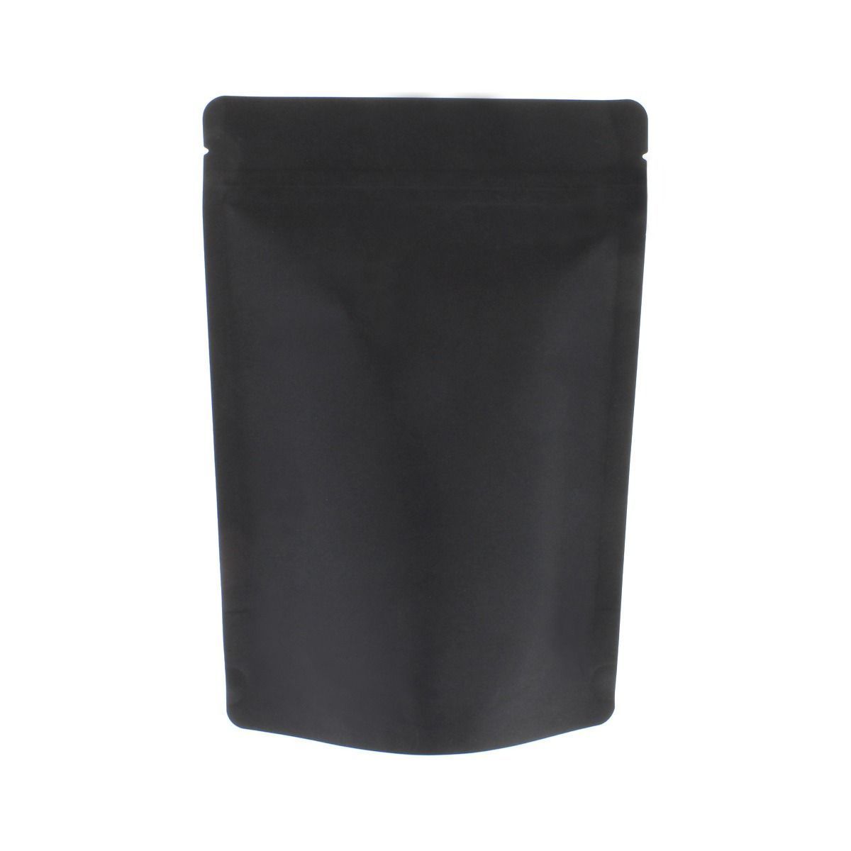 Stand-up pouch kraft paper - black - PouchDirect